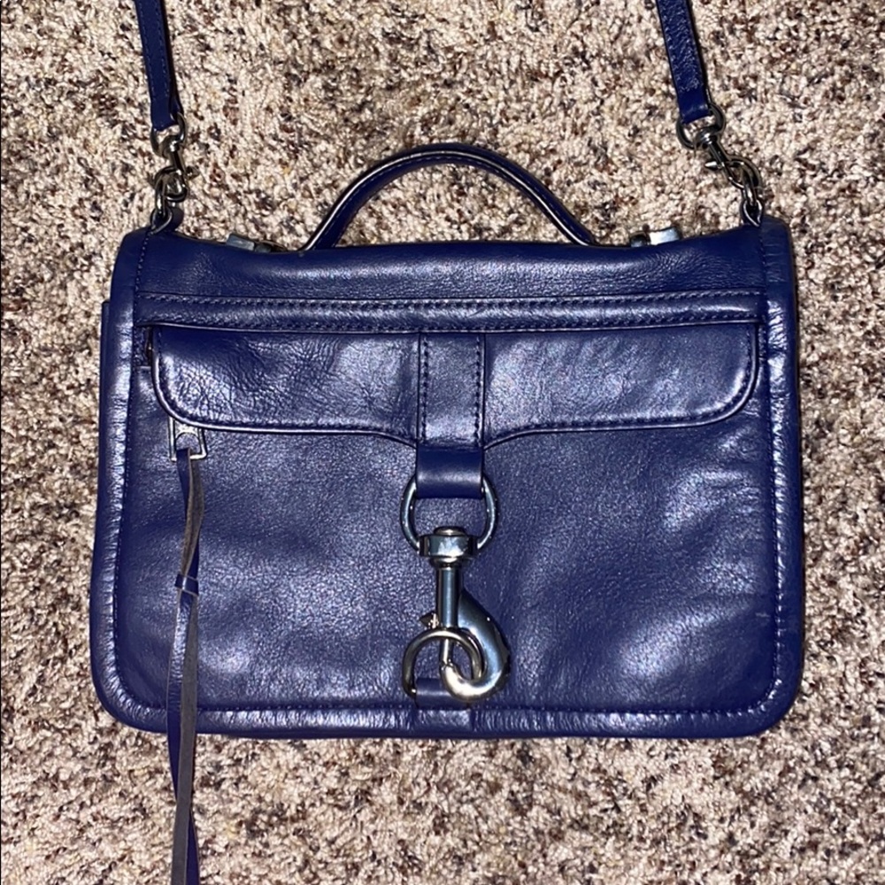 Rebecca Minkoff navy crossbody bag
